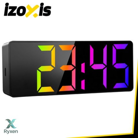 Budzik - zegar LED kolorowy Izoxis IZOXIS