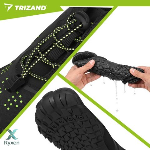 Buty do wody czarne- rozmiar 45 5mm Trizand TRIZAND
