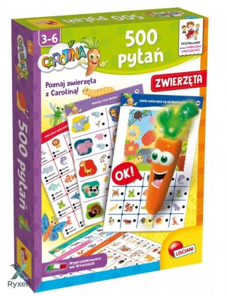 Gra carotina 500 pytań - zwierzęta LISCIANI