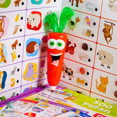 Gra carotina 500 pytań - zwierzęta LISCIANI