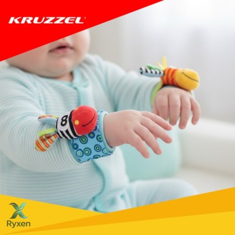 Grzechotki dla dzieci - zestaw 4szt. Kruzzel 25068 KRUZZEL