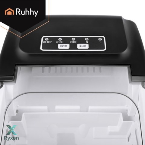 Kostkarka do lodu 1,2l srebrna + łopatka Ruhhy RUHHY