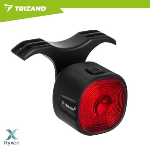 Lampka rowerowa czerwona Trizand TRIZAND