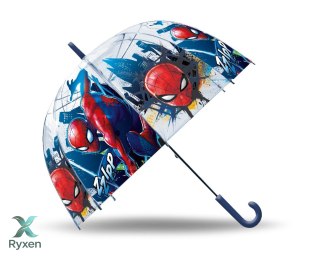 Parasolka przezroczysta manualna spiderman KIDS EUROSWAN