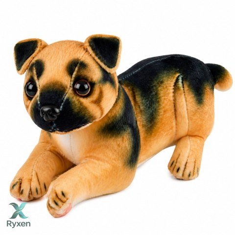 Pluszowy Piesek Owczarek Niemiecki Przytulanka Maskotka Pluszak Pies 25 cm LEAN TOYS