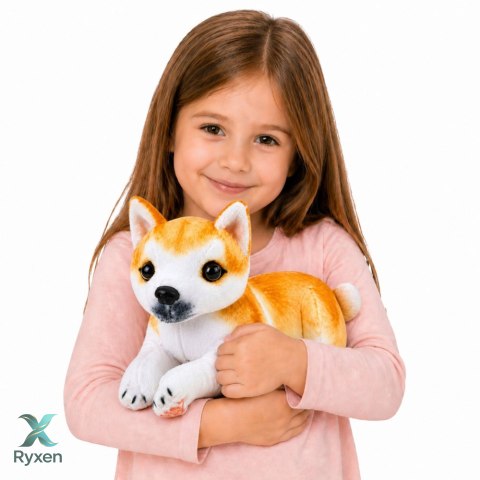 Pluszowy Piesek Shiba Inu Przytulanka Maskotka Pluszak Pies Miękki 25 cm LEAN TOYS