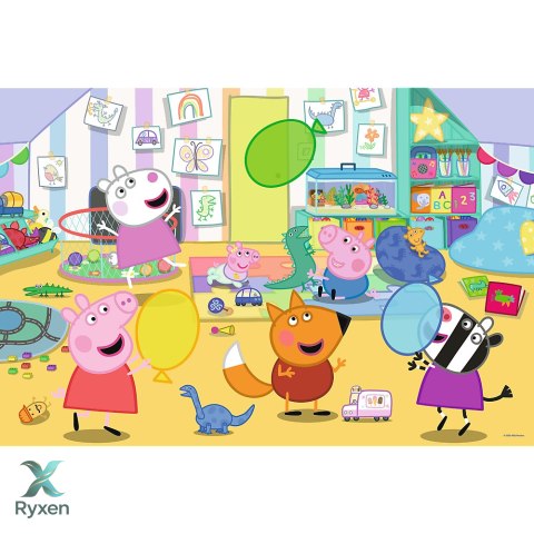 Puzzle - 24 Maxi - Piękna Peppa - Świnka Peppa - Trefl 14367 TREFL PUZZLE