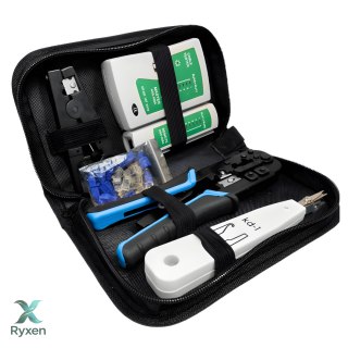 Tester sieciowy zaciskarka wciskacz rj45 etui lsa - o227 RTO