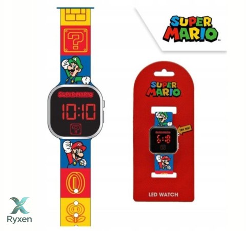 Zegarek led super mario KIDS EUROSWAN
