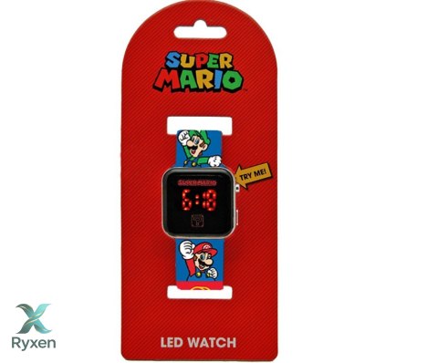 Zegarek led super mario KIDS EUROSWAN