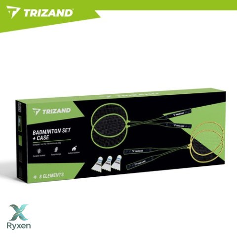 Zestaw do badmintona w pokrowcu - 8el. Trizand TRIZAND