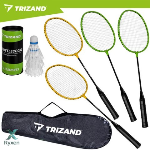 Zestaw do badmintona w pokrowcu - 8el. Trizand TRIZAND
