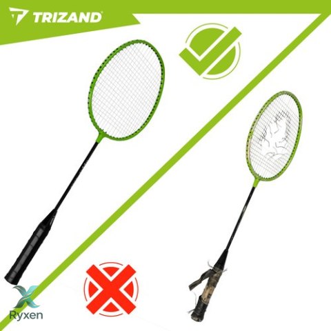 Zestaw do badmintona w pokrowcu - 8el. Trizand TRIZAND