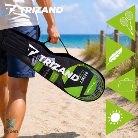 Zestaw do badmintona w pokrowcu - 8el. Trizand TRIZAND