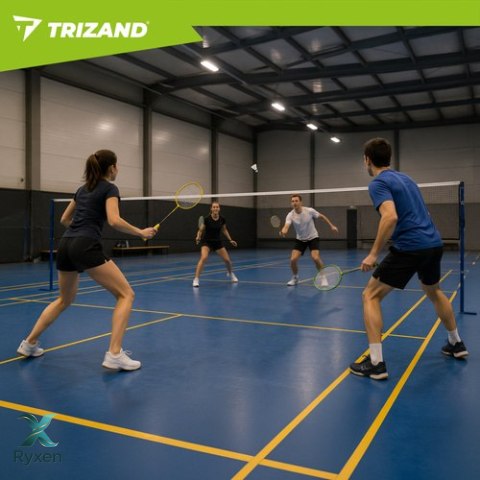 Zestaw do badmintona w pokrowcu - 8el. Trizand TRIZAND