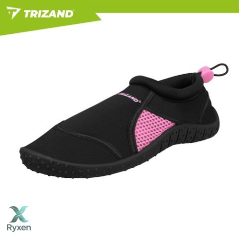 Buty do wody czarno-różowe- rozmiar 39 5mm Trizand TRIZAND
