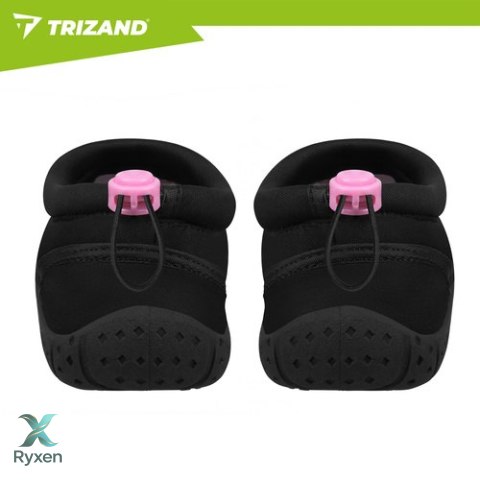Buty do wody czarno-różowe- rozmiar 39 5mm Trizand TRIZAND