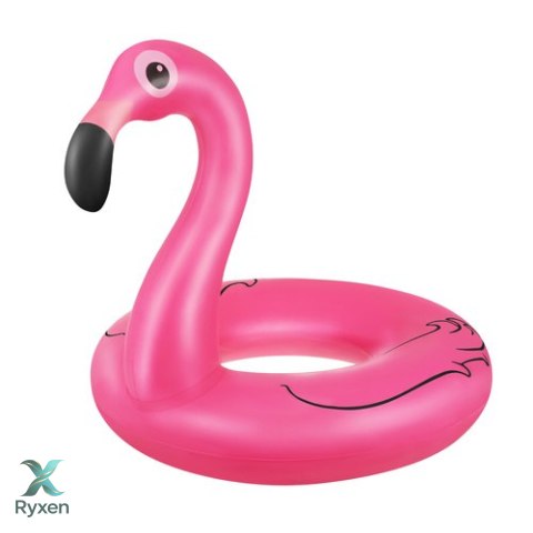 Koło dmuchane - flaming 102cm TRIZAND