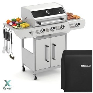 Grill gazowy 3+1 13.5kW Varen 4.0 Kaminer KAMINER