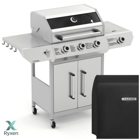 Grill gazowy 3+1 13.5kW Varen 4.0 Kaminer KAMINER