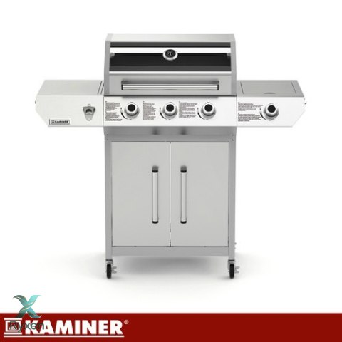 Grill gazowy 3+1 13.5kW Varen 4.0 Kaminer KAMINER
