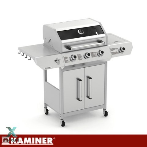 Grill gazowy 3+1 13.5kW Varen 4.0 Kaminer KAMINER