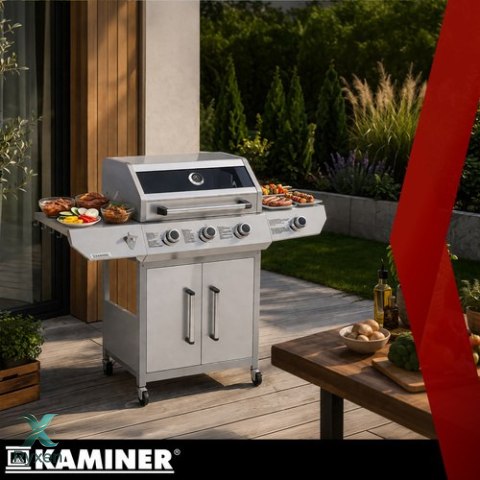 Grill gazowy 3+1 13.5kW Varen 4.0 Kaminer KAMINER