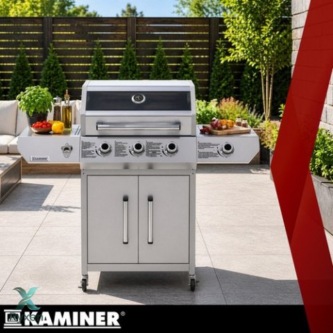 Grill gazowy 3+1 13.5kW Varen 4.0 Kaminer KAMINER