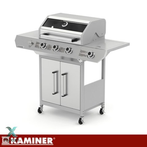 Grill gazowy 3+1 13.5kW Varen 4.0 Kaminer KAMINER