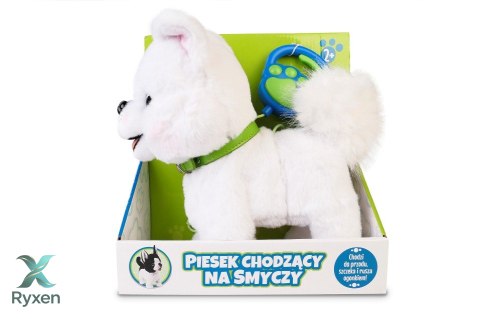 Maskotka interaktywna piesek chodzący na smyczy ARTYK