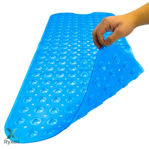 Mata antypoślizgowa łazienkowa do wanny pod prysznic dywanik guma 100x40cm RTO