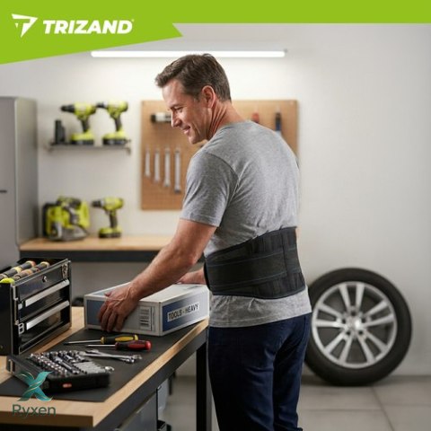 Pas wzmacniający plecy- 24 magnesy- 110cm Trizand TRIZAND