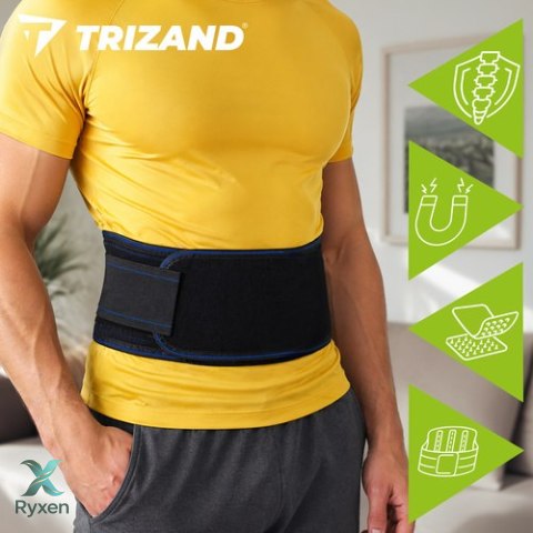 Pas wzmacniający plecy- 24 magnesy- 110cm Trizand TRIZAND