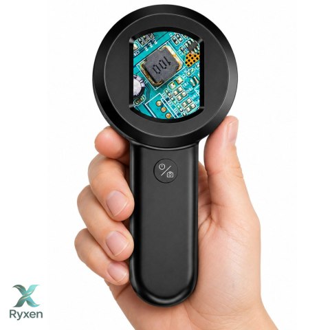 Przenośny Mikroskop Cyfrowy Ręczny Kamera HD 100x Ekran IPS 8 Diod LED LEAN TOYS