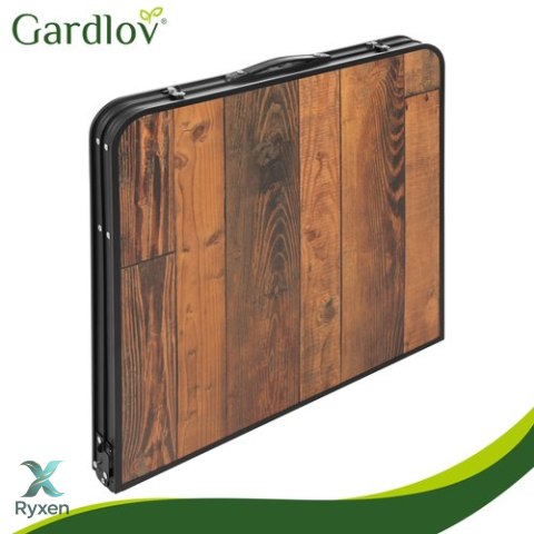 Stół ogrodowy składany + 4 krzesła Gardlov GARDLOV