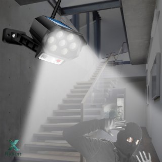 Trapa kamery lampa solarna led z czujnikiem ruchu e900 RTO