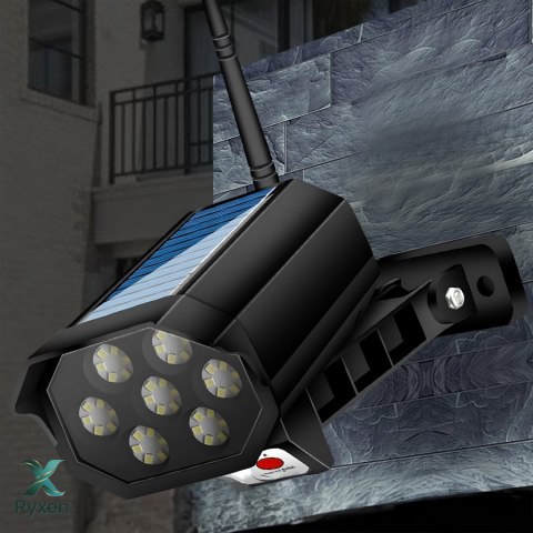 Trapa kamery lampa solarna led z czujnikiem ruchu e900 RTO
