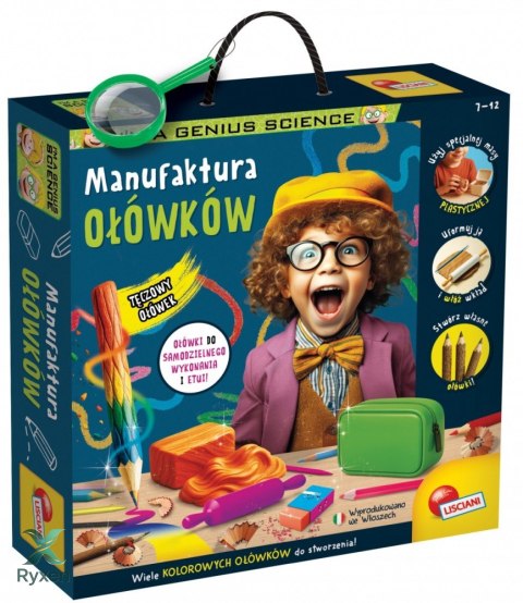 Zestaw im a genius - manufaktura ołówków LISCIANI
