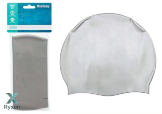Czepek Kąpielowy Silikonowy Srebrny Bestway 26006 BESTWAY