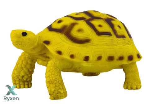 Figurka Kolekcjonerska Żółw Gad Żółty Brązowy D LEAN TOYS