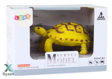 Figurka Kolekcjonerska Żółw Gad Żółty Brązowy D LEAN TOYS