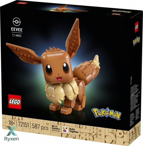 Klocki pokemon 72151 eevee LEGO