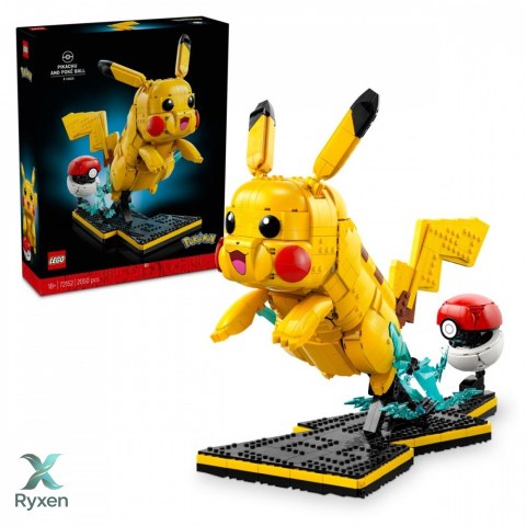 Klocki pokemon 72152 pikachu i pokeball LEGO