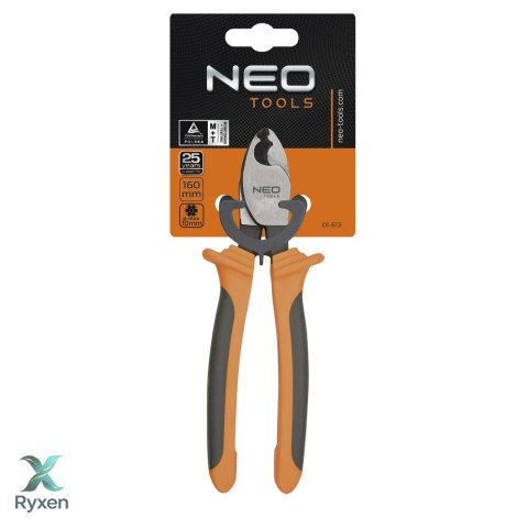 Obcinak do kabli miedzianych i aluminiowych 160 mm NEO TOOLS