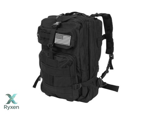 Plecak militarny XL czarny TRIZAND