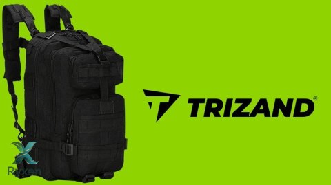 Plecak militarny XL czarny TRIZAND