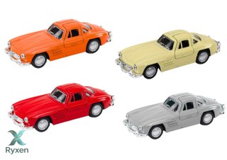 Samochód Klasyczny 1:32 Metalowy Otwierane Drzwi Napęd LEAN TOYS