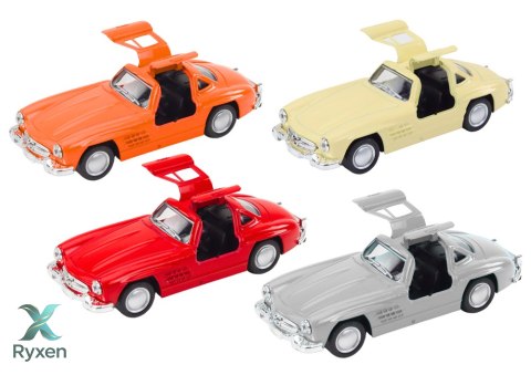 Samochód Klasyczny 1:32 Metalowy Otwierane Drzwi Napęd LEAN TOYS