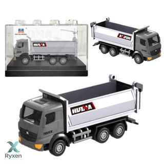 Wywrotka Metalowa Model Kolekcjonerski Huina Srebrna 1:80 HUINA