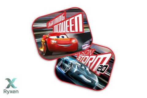 Zasłonki boczne 2 szt 44*35cm cars 3 SEVEN
